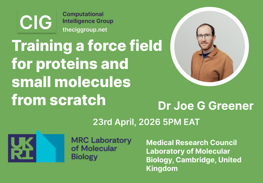 Training a force field for proteins and small molecules from scratch